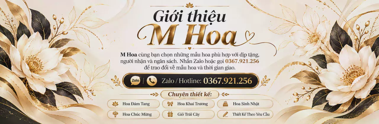 Ảnh bìa Shop hoa tươi Xã Bình Phú Vĩnh Long - Hoa tươi cho từng lời chúc